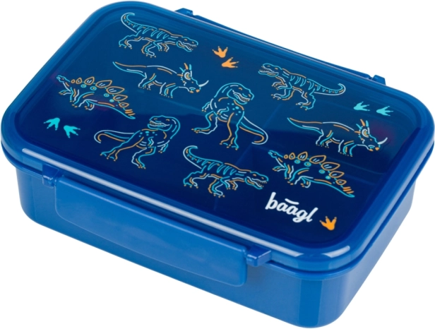 BAAGL snack box with compartments Dino