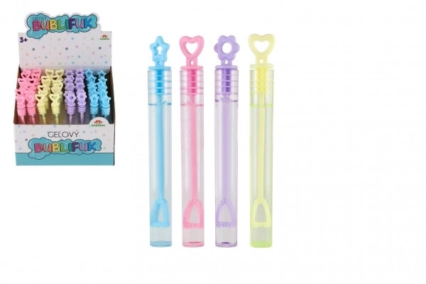 Bellenblaas met gelvulling 10,5 cm, 4 kleuren