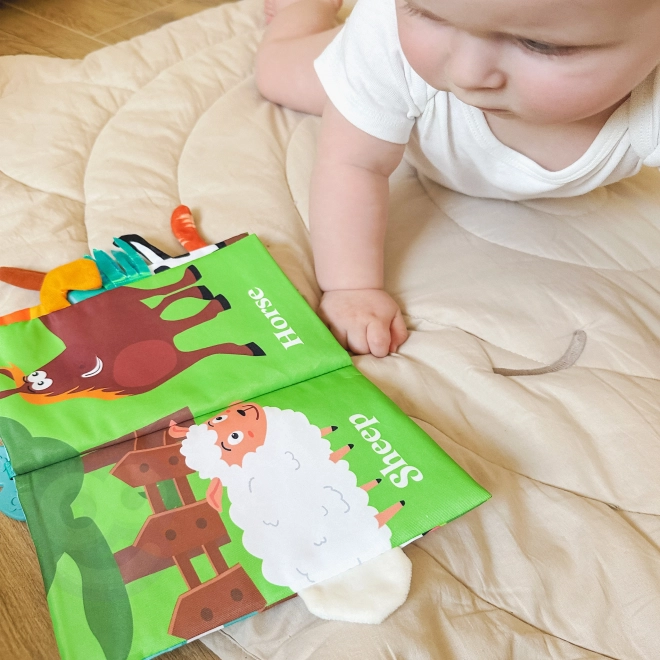 Boek van dierlijke staarten stoffen WOOPIE
