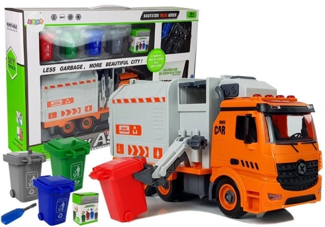 DIY Garbage Truck with Waste Sorting