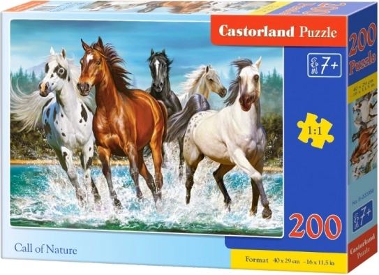 Puzzel 200 stukjes Call of Nature