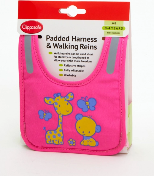 Kinderleiband met padding, Pink - Giraffe&Bear