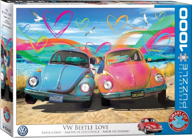 Eurographics Puzzel Kever Liefde 1000 stukjes