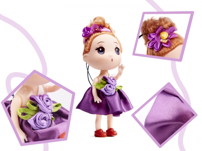 Set poppen - 3 meisjes en 1 jongen