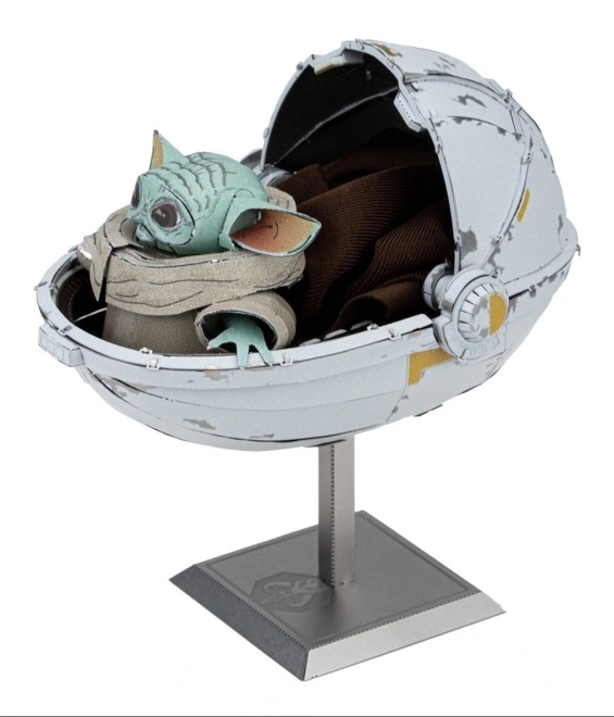Metal Earth 3D-puzzel Star Wars Mandalorian: Het Kind