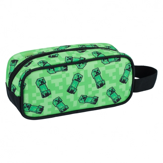 Minecraft set met Creeper: etui en zak
