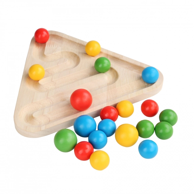 Lucy & Leo Magische Driehoek 2-in-1 - houten spel met voorbeelden