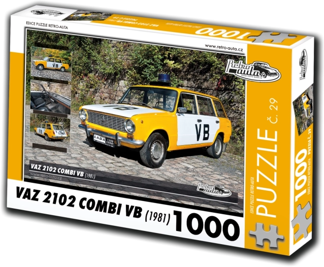Puzzel RETRO-AUTO’s Vaz 2102 Combi VB 1000 stukjes