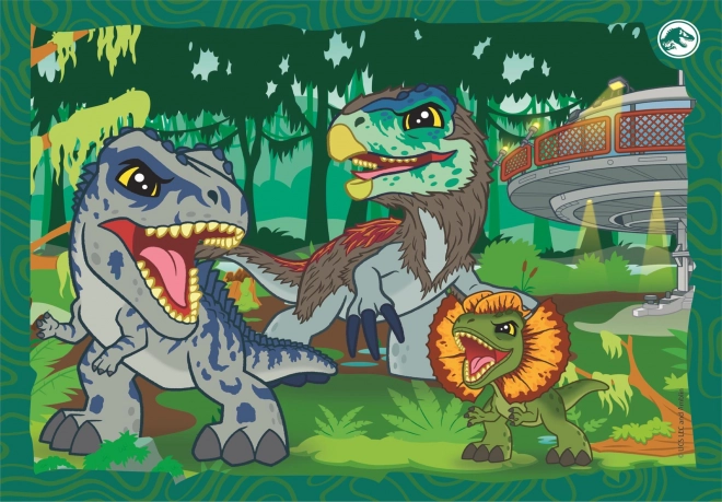 Puzzle Jurassic World 4 in 1 Clementoni