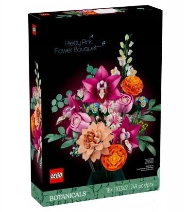 Lego Botanicals prachtige boeket roze bloemen