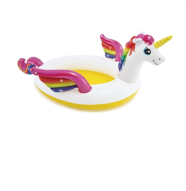 Aufblasbarer Kinderpool in Einhornform