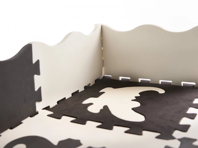 Puzzle en mousse contrastée avec animaux - 25 pièces