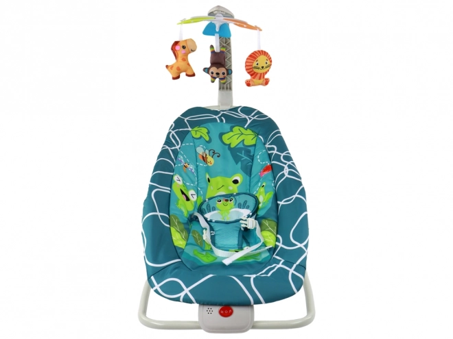 Kinderligstoel 2v1 schildpad