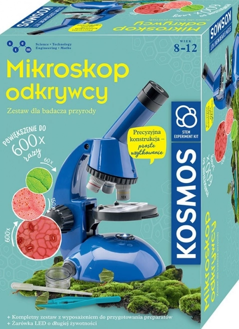 Microscope éducatif Explorateur pour enfants de Piatnik