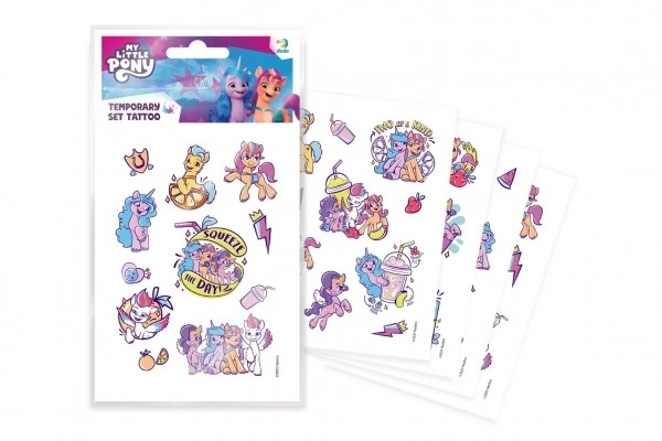 Tatoeages My Little Pony 4 bladen
