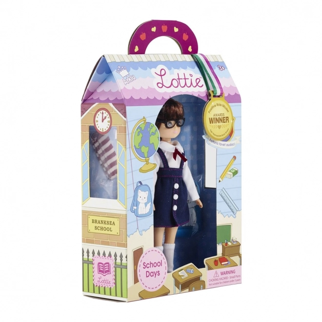 Poupée Lottie écolière