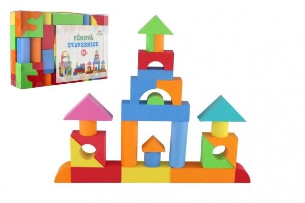 Colorful Foam Construction Set for Children