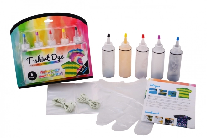 Tie-dye set 5 kleuren