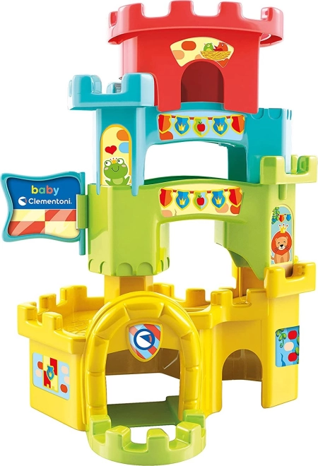 Fun marble run for developing logic