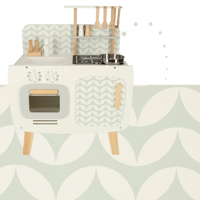 Houten kinderkeuken Lulilo retro