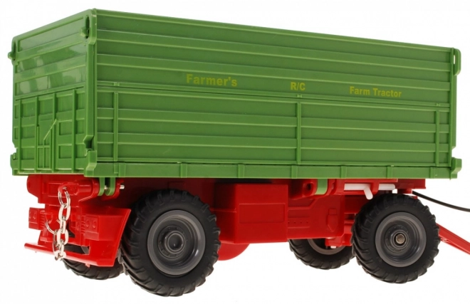 Tractor met laadbak en aanhanger voor kinderen 3+
