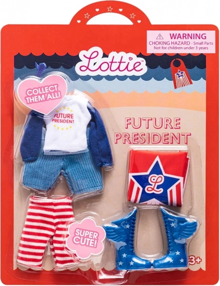Lottie Outfit Präsidentin für Puppen