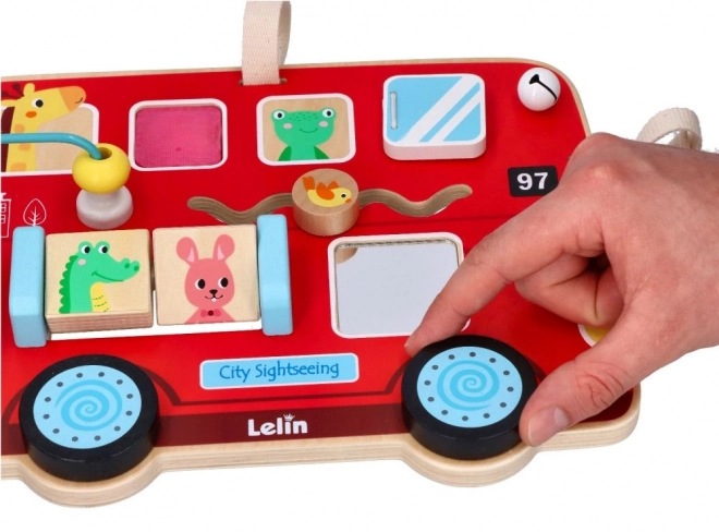 Motorikbrett Bus Lelin