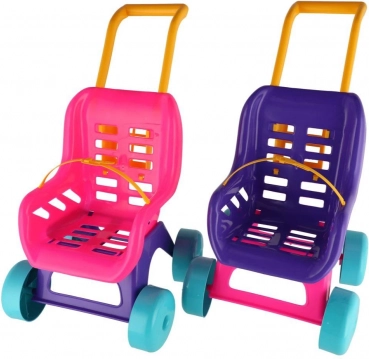 Teddies doll stroller Buggy Sport pink–purple