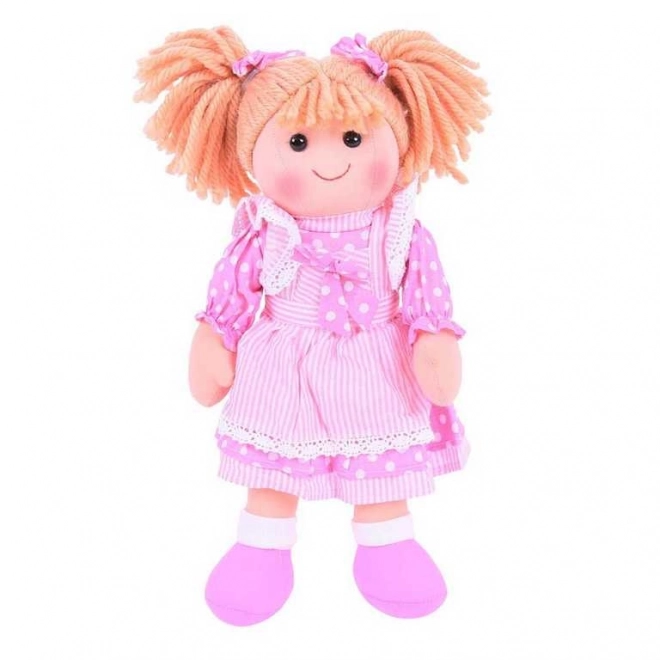 Bigjigs Toys Poupée en tissu Anna 34 cm