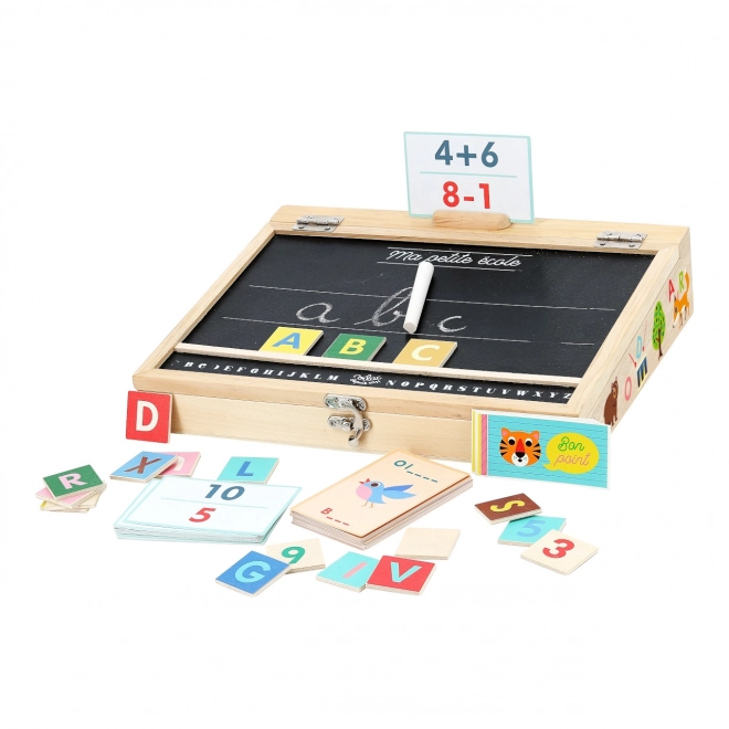 Vilac Kleine schoolbord met accessoires