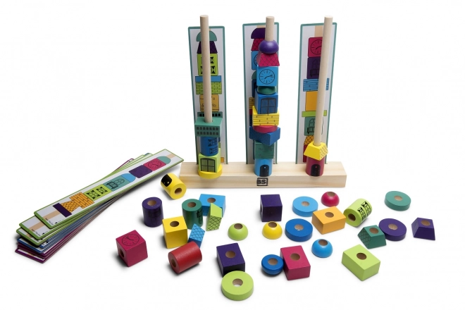 Logisch spel - bouwen van torens