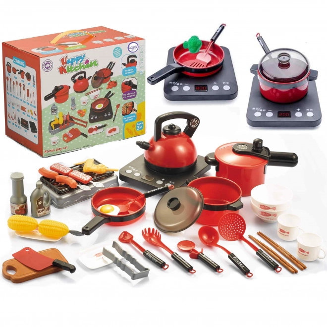 Kitchen Set for Kids XXL 36 pcs by Woopie