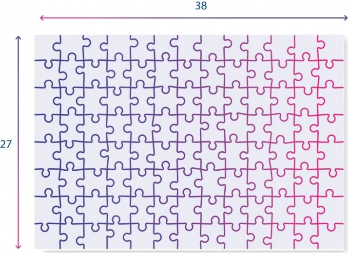 Practical 38 × 27 cm format
