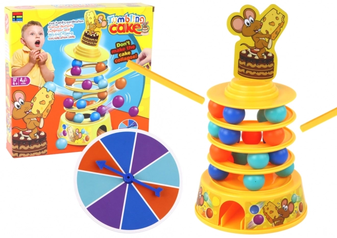 Arcadespel Mouse Balls Slide Tower Balls