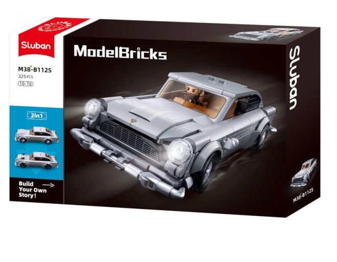 Sluban ModelBricks auto van geheime agent