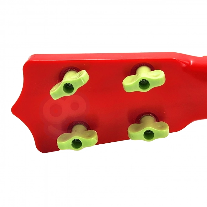 Akoestische kinder gitaar WOOPIE rood