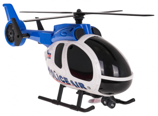 Police Helicopter and Car Set