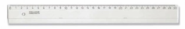 KOH-I-NOOR Liniaal 30cm helder