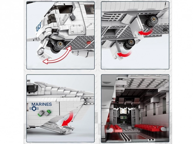 Technische bouwset helikopter CH53