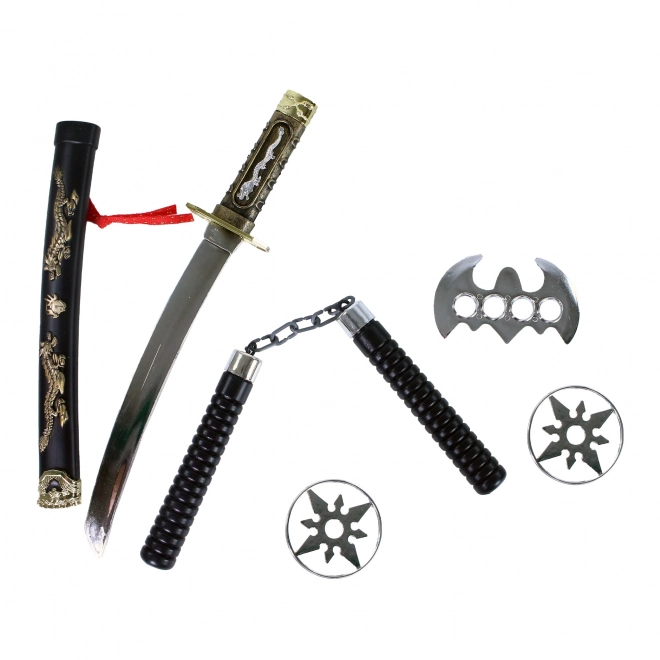 Ninja speelgoedset met katana