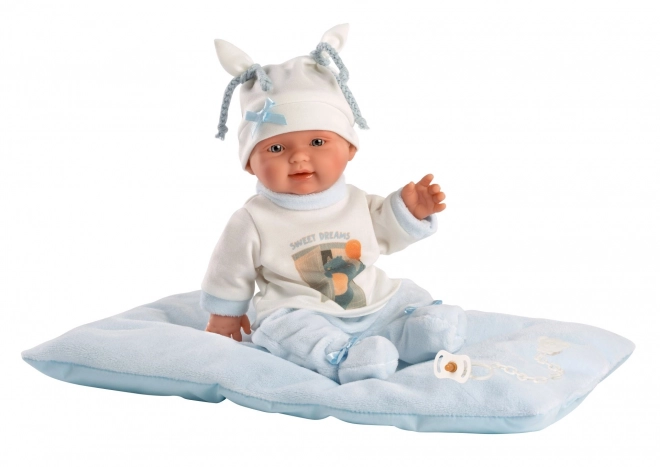 Llorens 26311 NOUVEAU-NÉ GARÇON - poupée réaliste bébé avec corps tout en vinyle - 26 cm