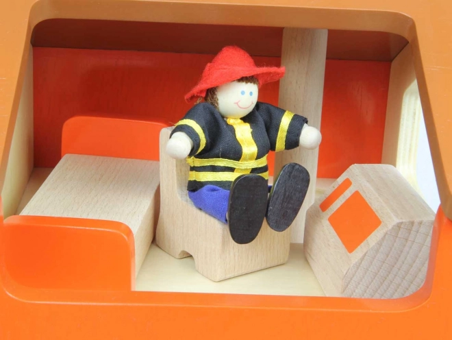 Houten mini brandweerkazerne Masterkidz