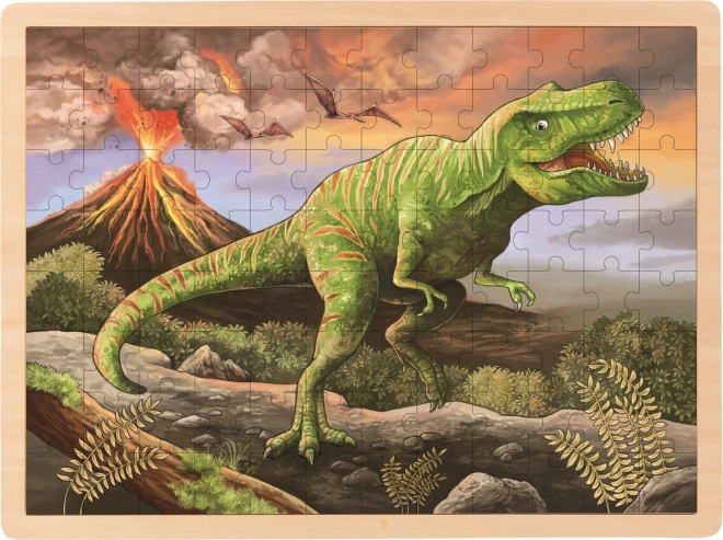 Holzpuzzle T-Rex von Goki