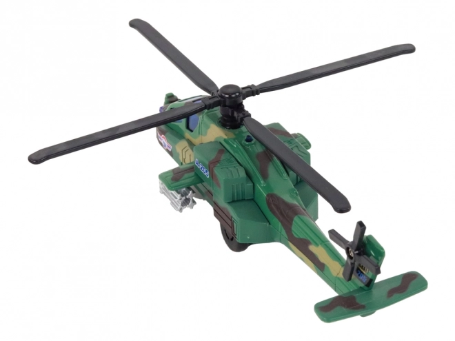 Militaire helikopter Militaire helikopter Aluminium composiet Geluidse verlichting
