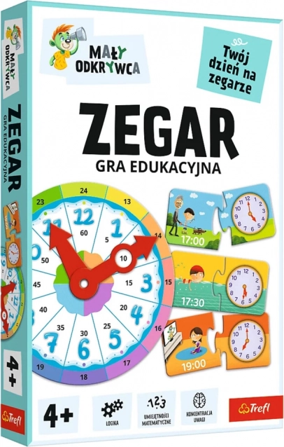 Jeu Petit Explorateur – Horloge TREFL