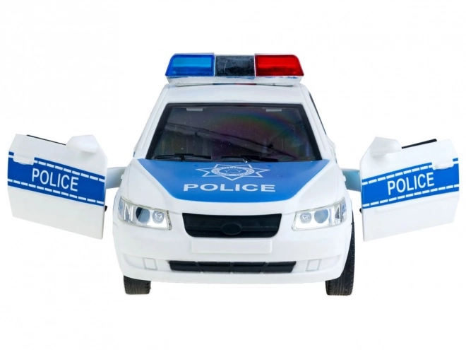 Voiture de police avec effets sonores et lumineux
