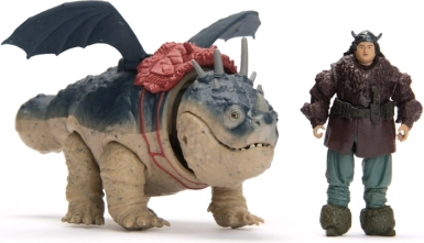 Hoe tem je een draak - Draak en viking Gronckle en Rybinoha