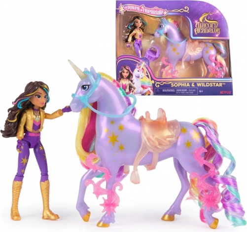 Set de figurines Académie des Licornes Petites poupées Sophia/Gwiazda