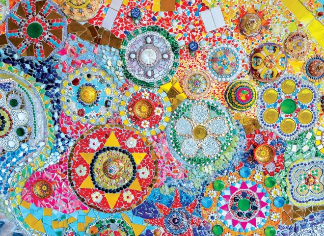 Puzzle Mosaïque thaïlandaise 1000 pièces EUROGRAPHICS