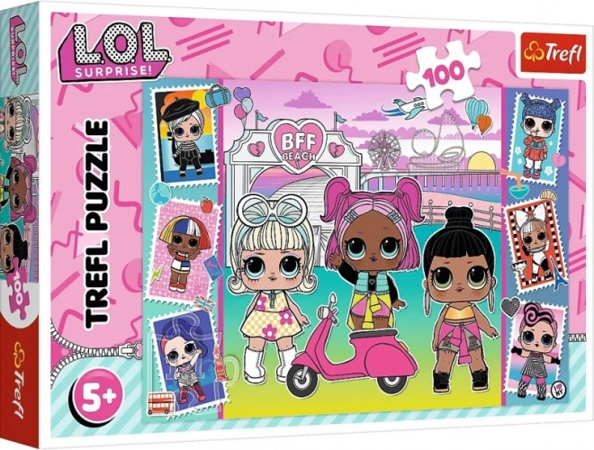 Puzzle 100 pieces LOL Surprise – doll photo